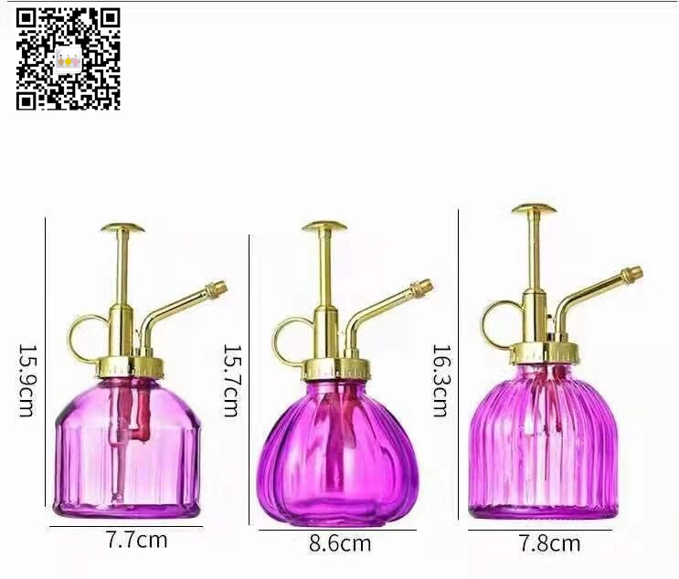 豎條噴壺 南瓜玻璃噴壺 波士頓棕色噴壺 玻璃噴壺 噴色玻璃噴壺 香水玻璃瓶